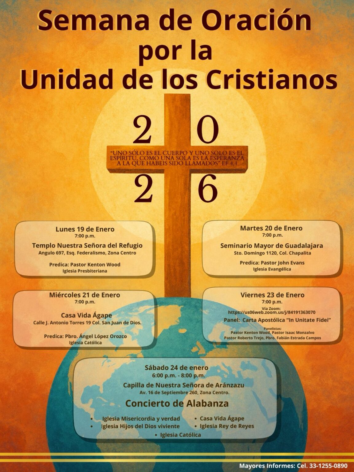 Semana de Oración por la Unidad de los Cristianos 2026 – CEDIC