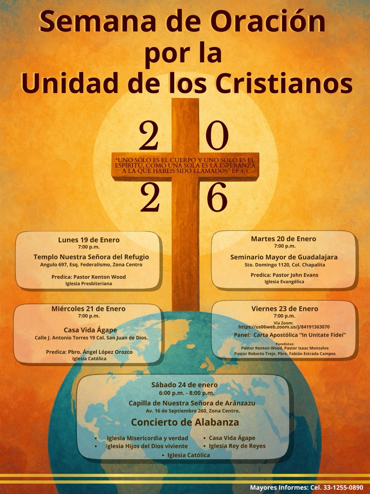Semana de Oración por la Unidad de los Cristianos 2026 – CEDIC