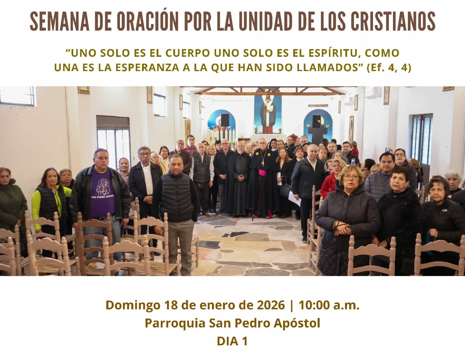 Semana de Oración por la Unidad de los Cristianos 2026 en Monterrey – CEDIC